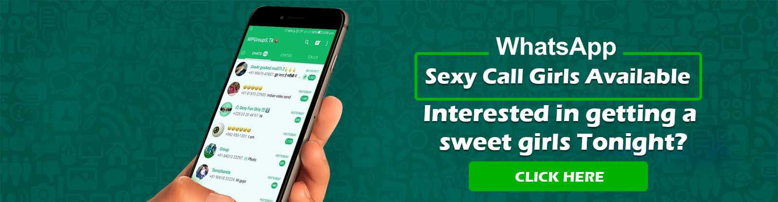 Use Whatsapp to hire charming escorts in Goa